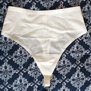 SKIMS High Waist Mesh Thong